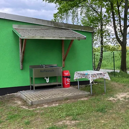 Nr 5 Pod Mit Terrasse Und Seeblick مكان تخييم Langenbernsdorf